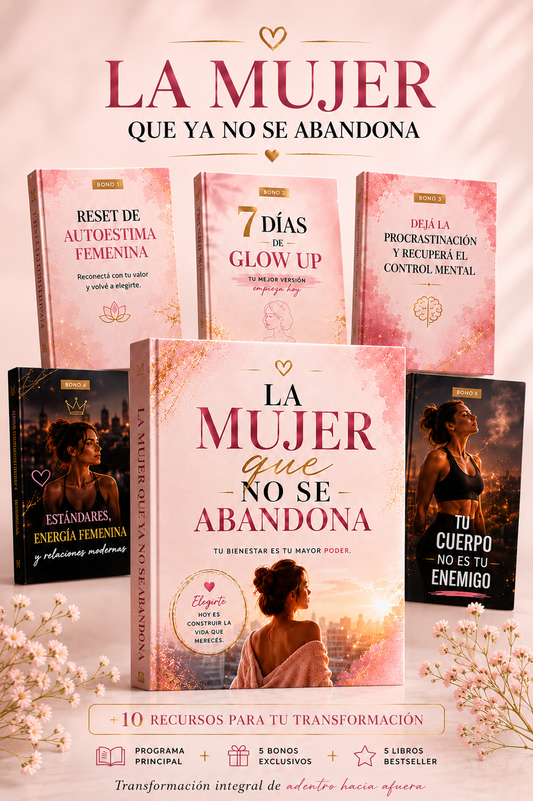 LA MUJER QUE YA NO SE ABANDONA 🩷  - 21 días para volver a elegirte